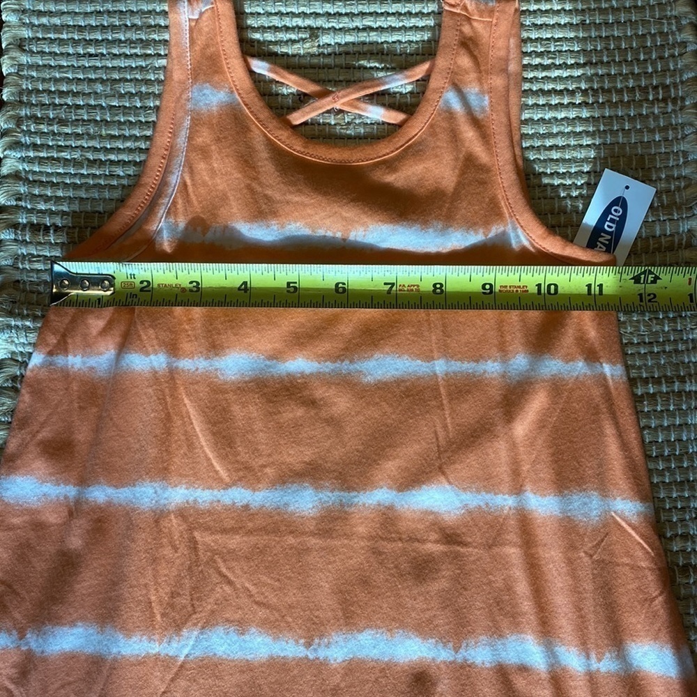 OLD Navy- Tye Dye Criss Cross Backed Dress- girls size 6/7 - Picture 5 of 5
